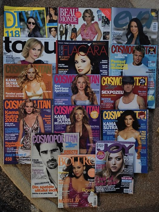 Reviste glossy de colectie