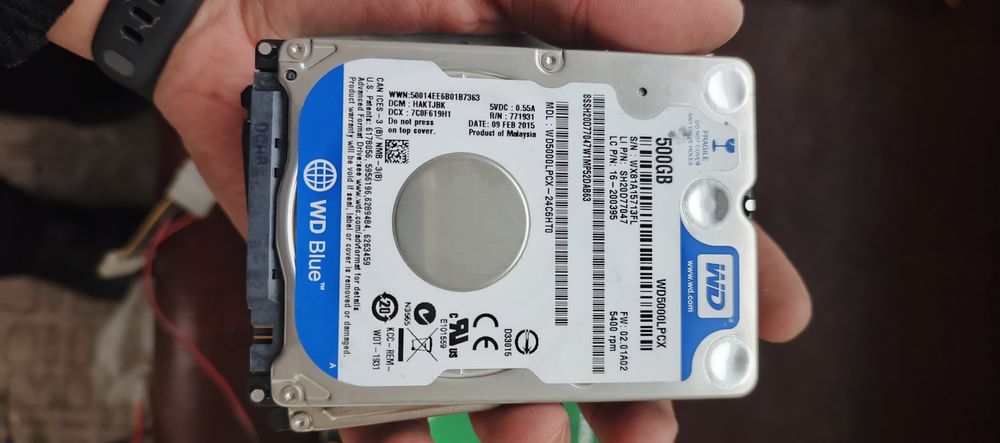 HDD la bor b/u ishlidi hammasi 500GB 320GB 250GB 160GB