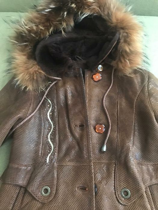 Дублёнка для девочки