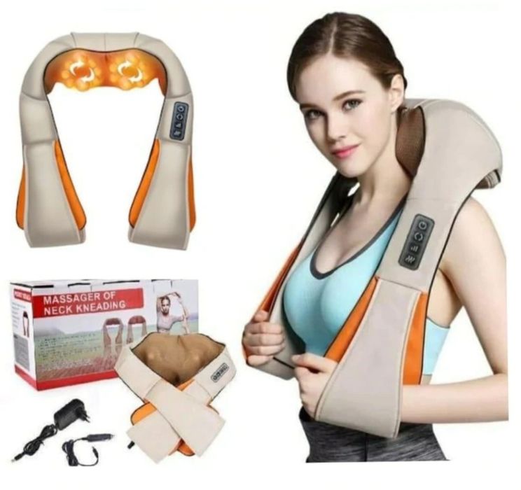 Aparat masaj cervical cu bile si infrarosu 24W