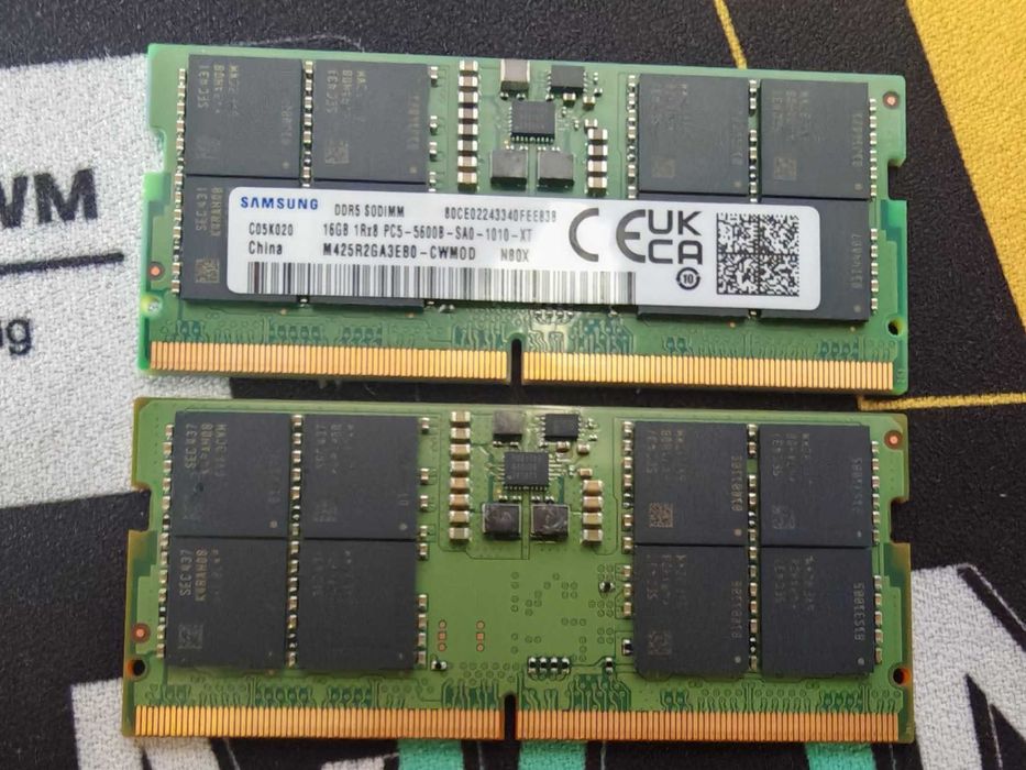 Рам памет за лаптоп Samsung 2x16GB 32GB DDR5 5600MHz SODIMM