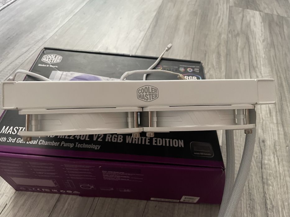 Cooler Master MasterLiquid ML240L V2 RGB White 240mm AIO RGB – pompă defectă