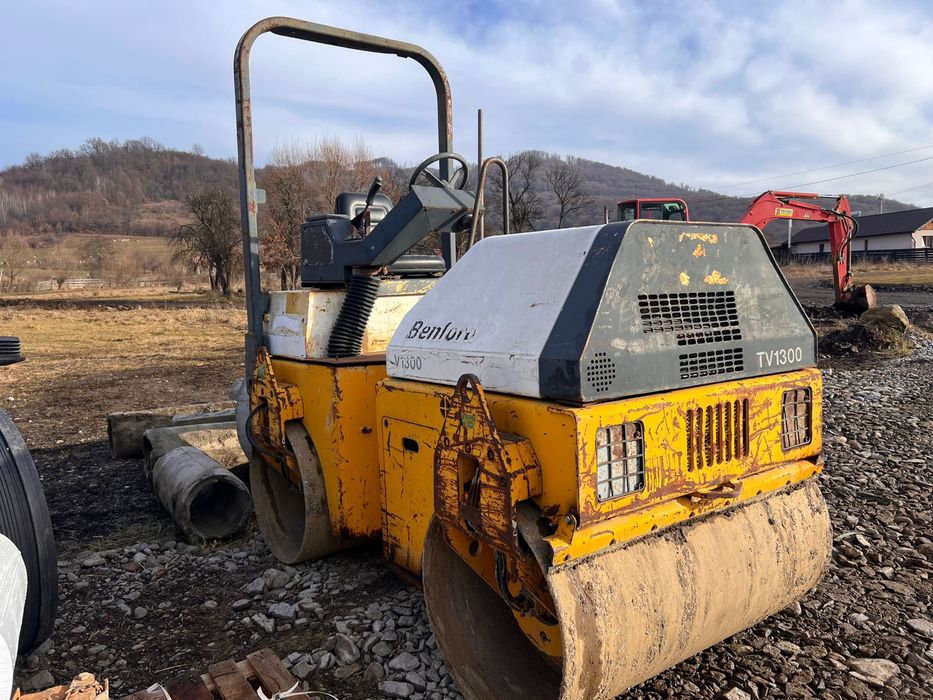 Compactor asfalt si pamant Benford TV1300 3.3 tone