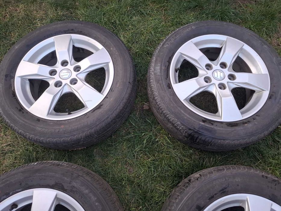 16" SUZUKI,Джанти+летни гуми. 205/55/16