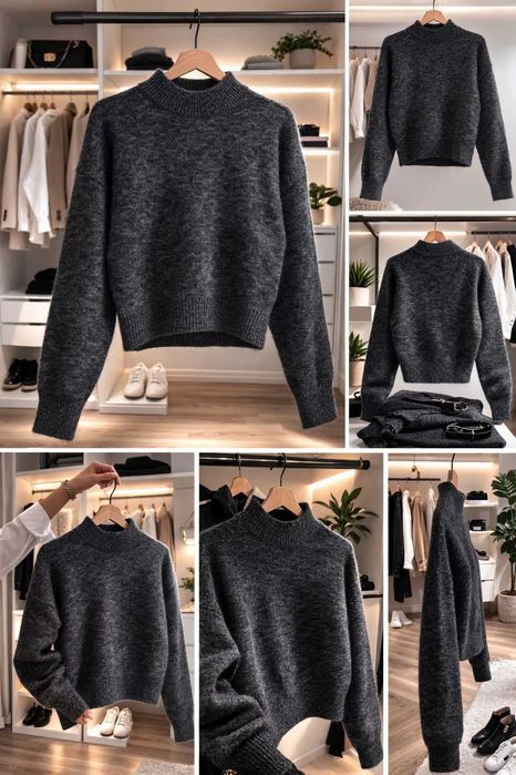 Вълнена блуза cos