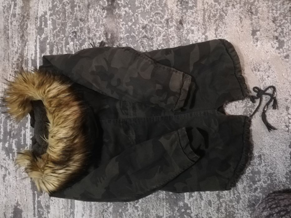 Детска Парка за момче камуфлаж