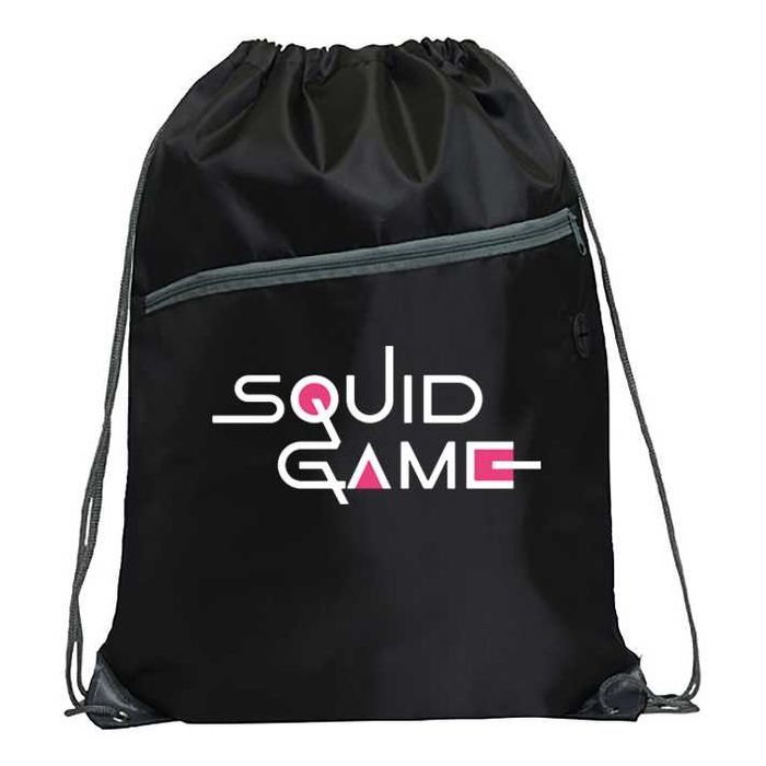 NEW! SQUID GAME раници / мешки - 6 ЦВЯТА. Поръчай с дизайн по избор!