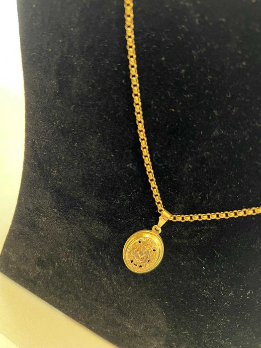 Златен Синджир с Висулка 56см 14к