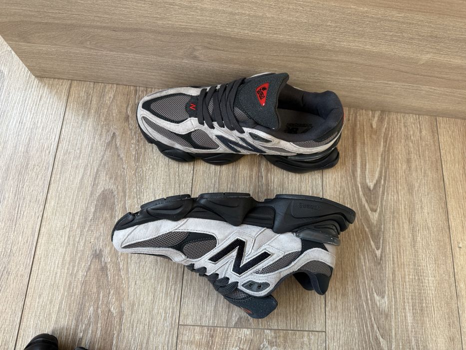New Balance 9060 Gray Black Red