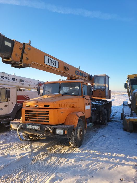 Автокран  на базе краза