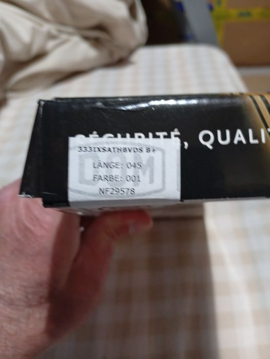 Set de 2 buc butuc de yală cu 3 chei marca Dom ix original