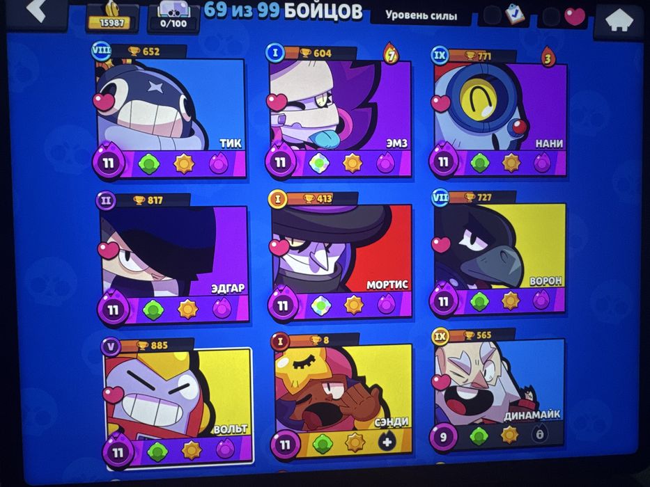 Продам Аккаунт в Бравл старсе