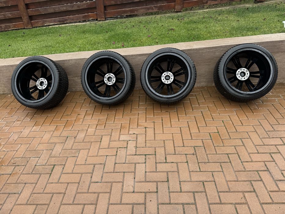 Jante BMW M5 F90 706M 20" + Hankook iarnă, ca noi, doar 3.000 km