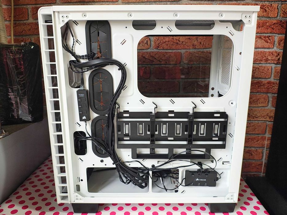 Carcasa Corsair Crystal Series 460X RGB, White.