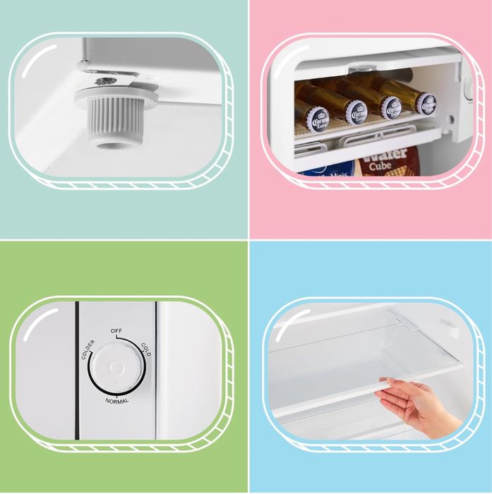 Frigider retro comfee