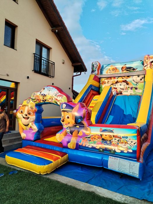 Topogan/tobogan cu piscina de închiriat - 500 lei