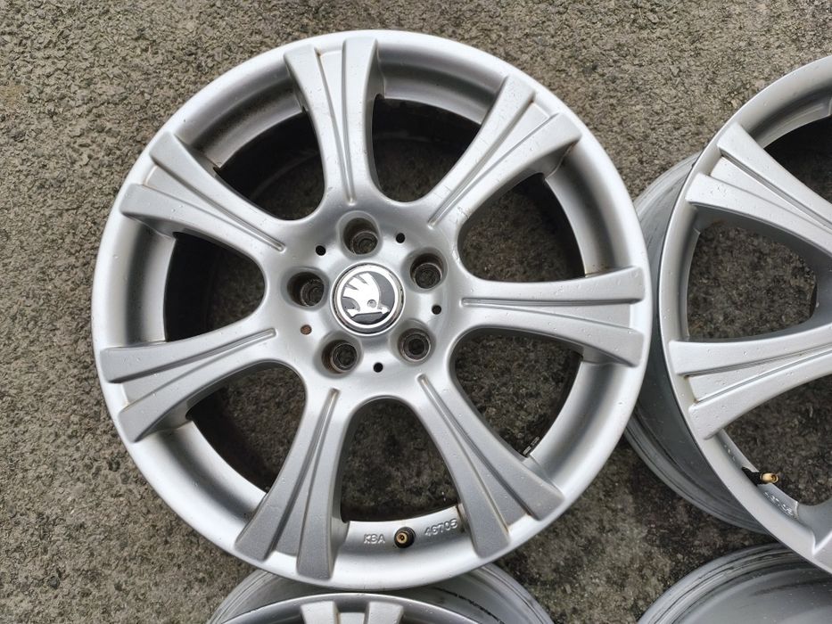 Шкода/Shkoda; Фолксваген/VW - 17 цола 5x112- 4 бр. лети джанти