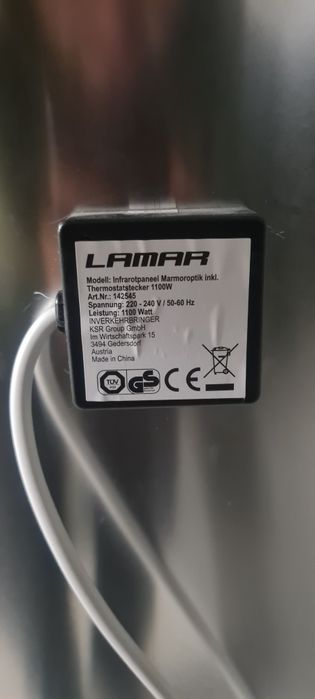 Panouri radiante/Calorifere electrice infrarosu Lamar