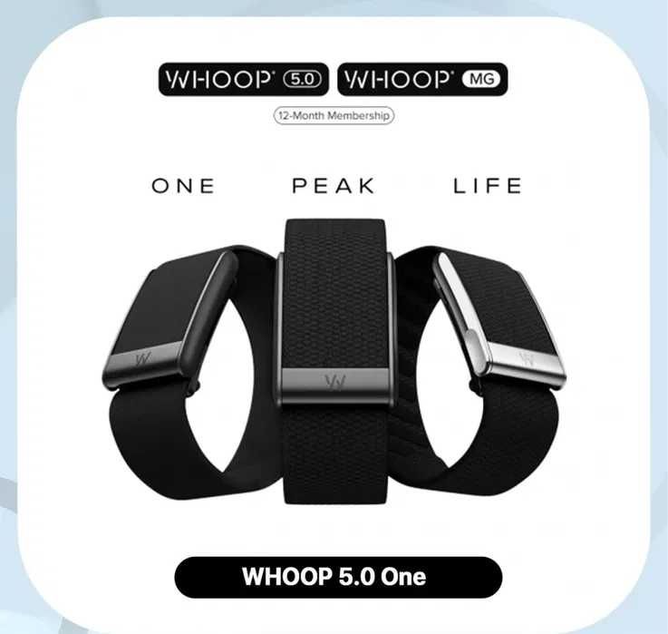 Новый моделы Whoop 5.0 Peak | Life • Фитнес браслет •