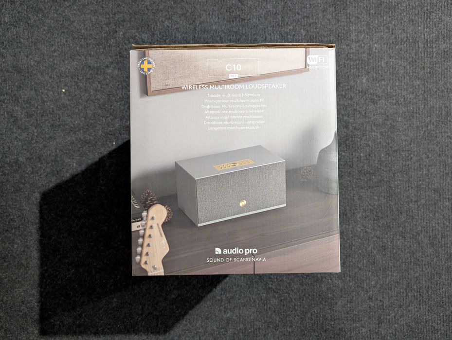 Boxa activa multiroom AudioPro C10 MK2, grey. Pachet complet! Noua!