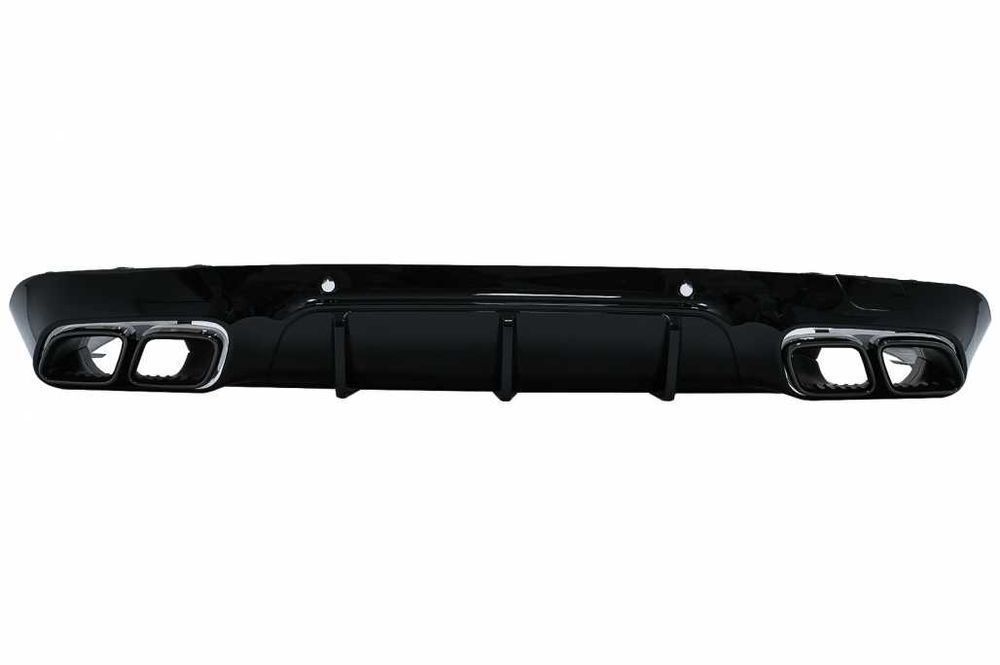 Difuzor Spate cu Tobe Negre Mercedes CLS-Class C257 2018-up CLS63 Look