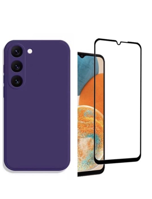 Samsung A14/A16/A34/A54/A55/A56/A57 Husa Tpu X LEVEL Soft+Folie Sticla 21D