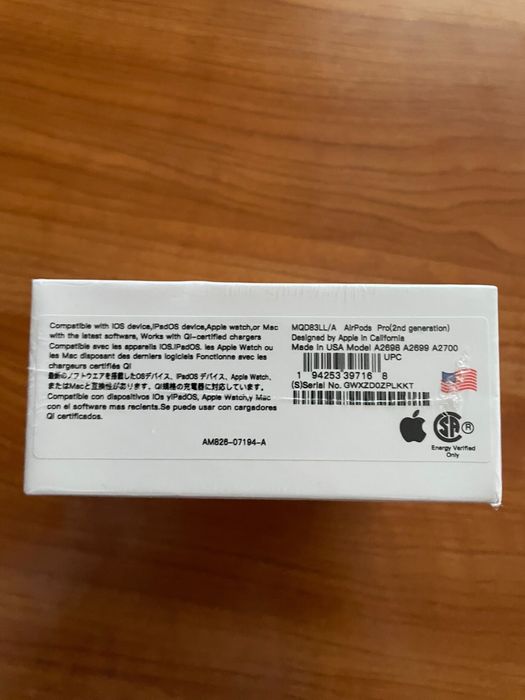 Airpods pro 2 noi in cutie