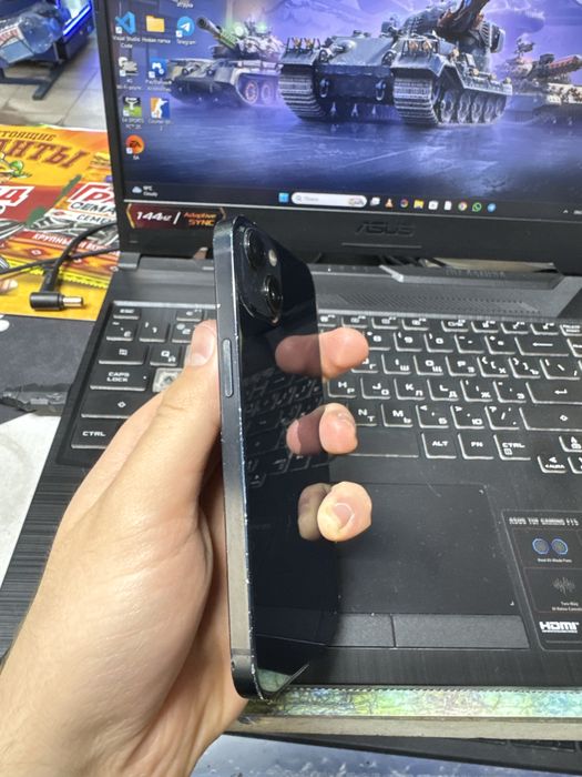 Iphone 13 blue 79 емкость, 128гб