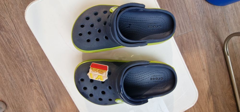 Crocs оригинальные шлепанцы детские
