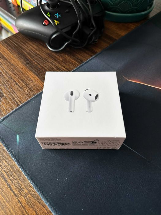 Vând căști Apple Airpods 4 noi cu bon fiscal