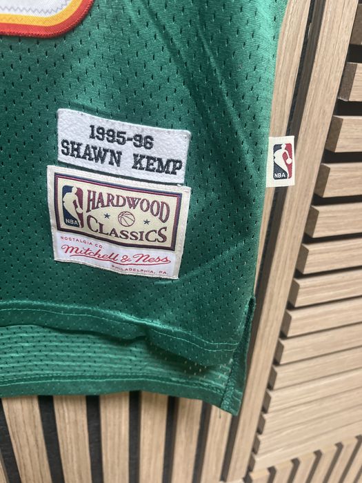 Mithchell&Ness - Seattle Super Sonics - #40 Shawn Kemp S / Оригинал