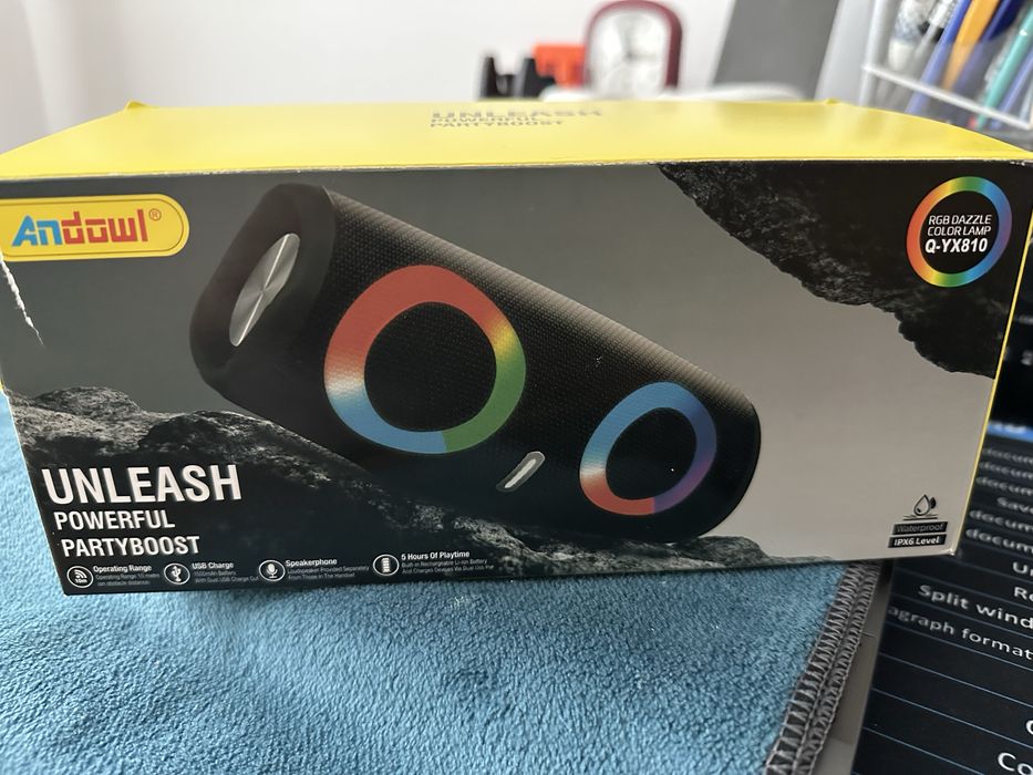 Vand boxa portabila cu bluetooth Q YX810 ANDOWL