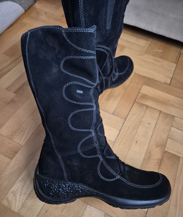 Cizme Legero Gore-Tex, Piele Naturală, Blănite, Damă - 39