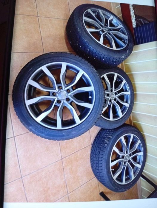 Set jante originale Audi OEM + anvelope iarnă – 18 inch