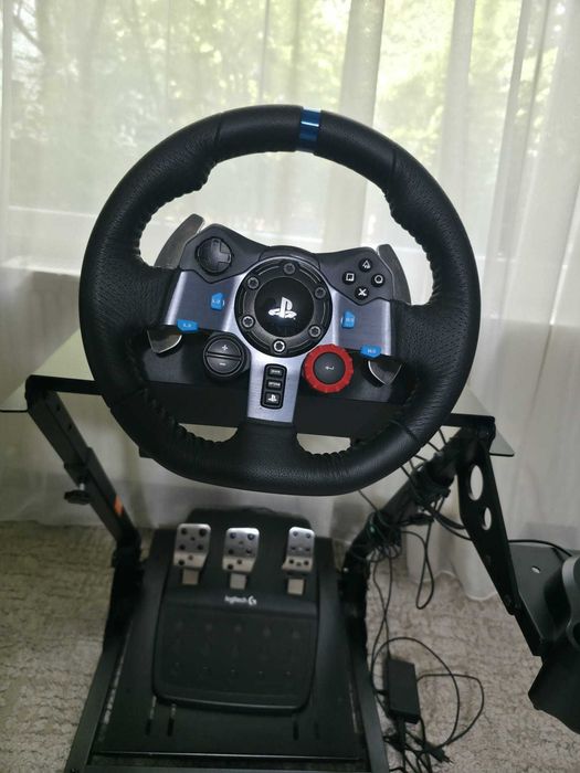 Volan Kit Logitech G29 + pedale + Schimbator Logitech Driving Force + suport Vevor