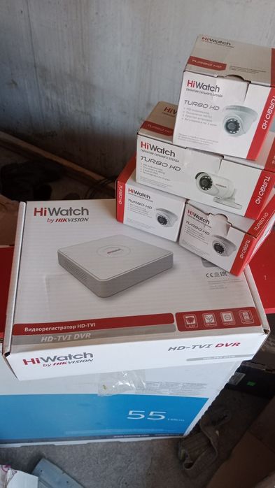 Установка видеонаблюдения