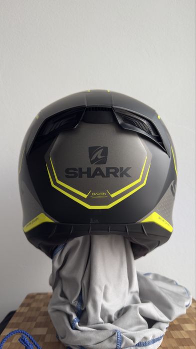 Casca SHARK D-SKWAL 2 DAVEN Negru Mat Gri Galben