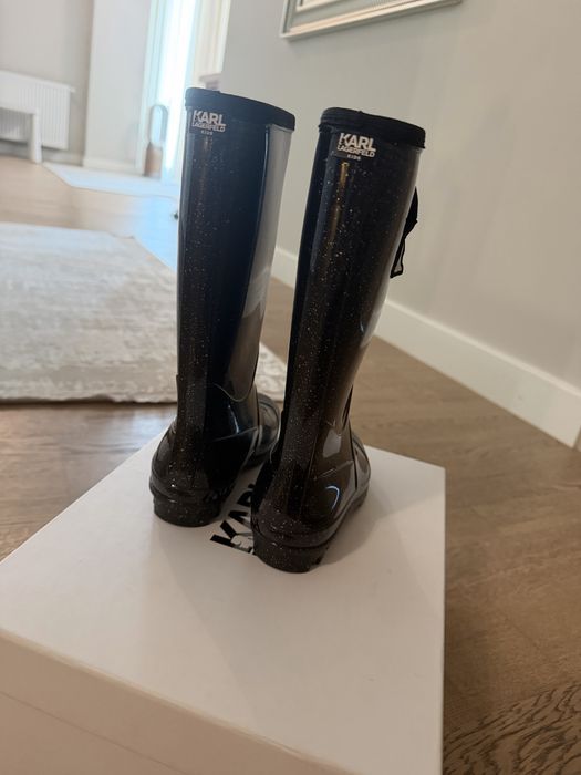 Cizme de ploaie Karl Lagerfeld - marimea 31