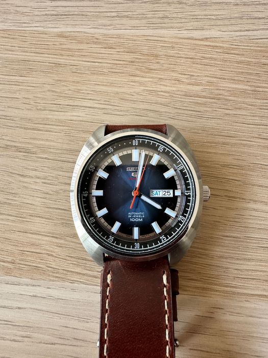 Seiko 5 Sports SRPB23K1 Automatic – model rar retro 70s – 4R36