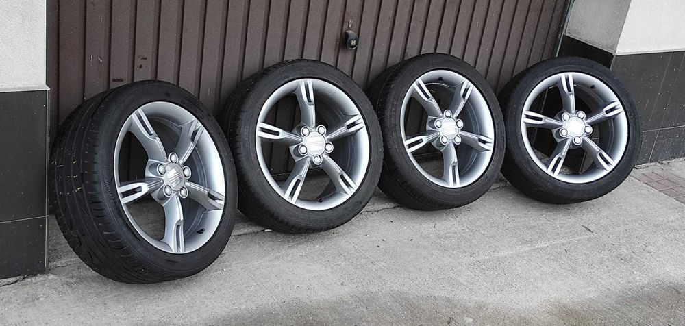 4бр. Оригинални алуминиеви джанти за Seat 17 5x112