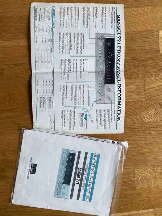 Sansui 771 – Receiver vintage de colecție