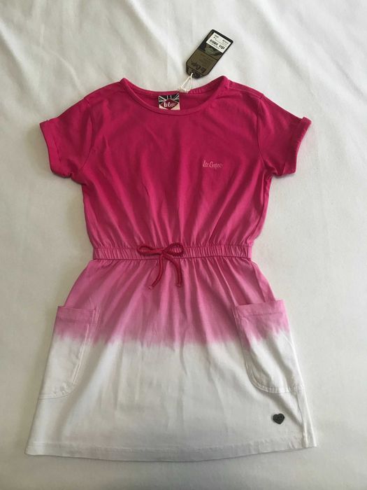 НОВА уникална рокля Lee Cooper за момиченце