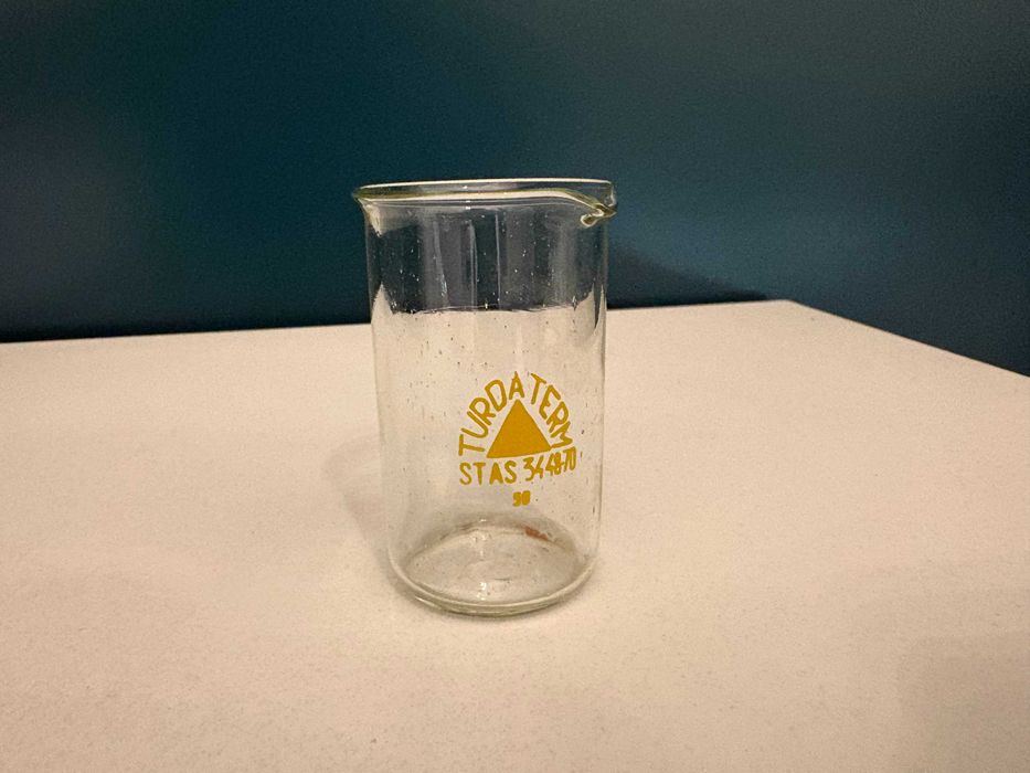 Recipiente laborator TUDATERM sticlă borosilicat, cilindrice, rare