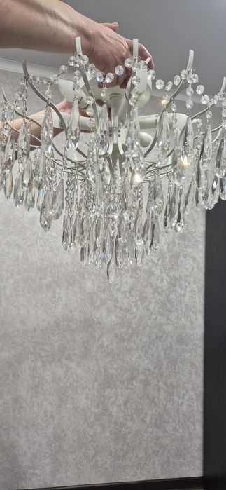 Люстры навесные б/у