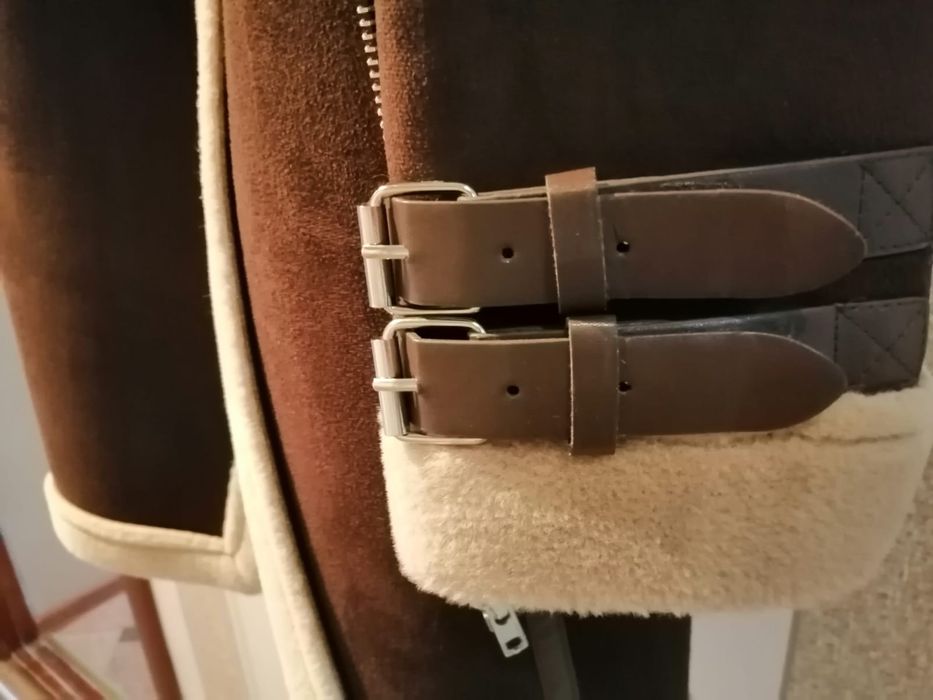 Женская зимняя дублёнка