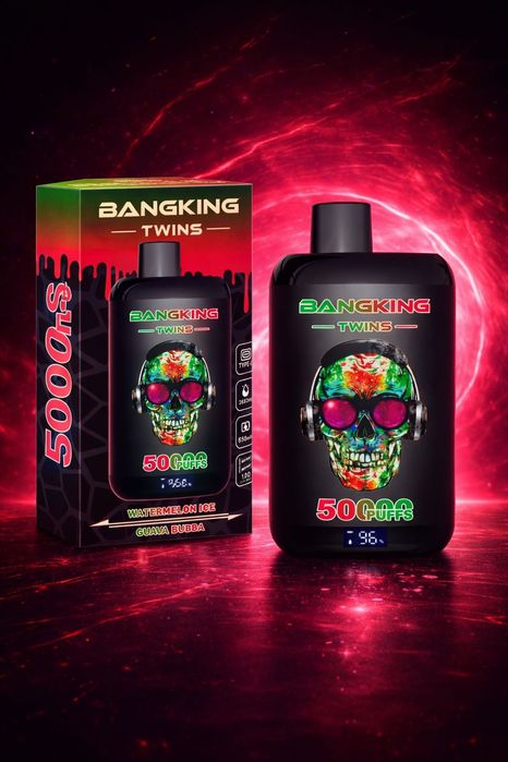 Pachet 2 Bucăți Vape 50.000 puffs 2 arome Reincarcabil Display