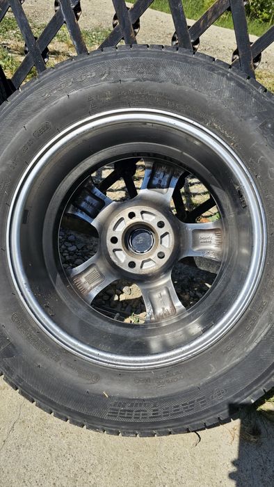 Jante 5x112 cu anvelope Michelin 215/65 R16 M+S – VAG (Audi, VW, Skoda