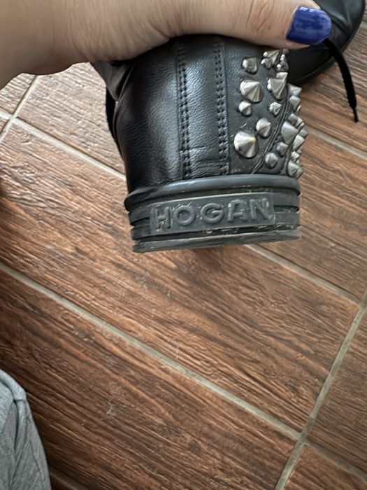 Ghete din piele Hogan Rebel