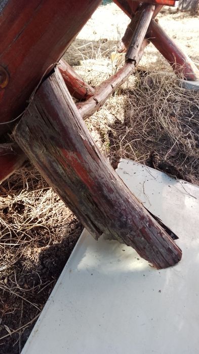 Banca din lemn masiv pentru gradina