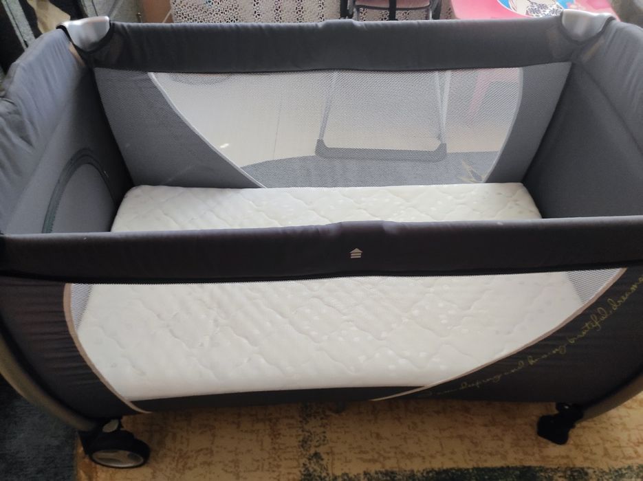 Сгъваема кошара Cangaro с матрак